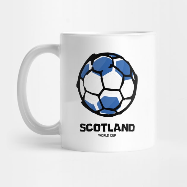 Scotland Football Country Flag by KewaleeTee